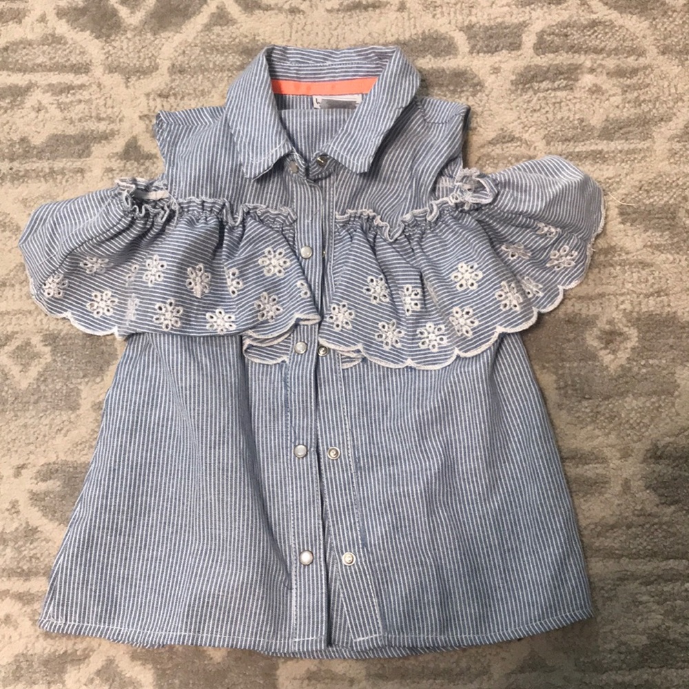 Nicole Miller embroiled blouse